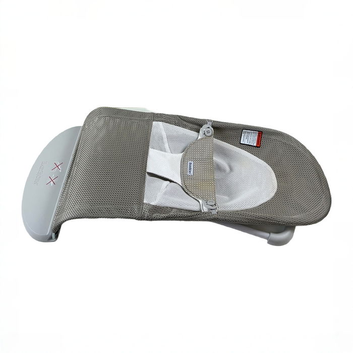 Shop BabyBjorn Bouncer Balance Soft, Gray Beige Mesh, Light Gray Frame at GoodBuy Gear