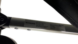 Shop Mockingbird Single 2.0 Stroller, 2024, No Canopy, No Canopy, Silver With Penny Leather at GoodBuy Gear