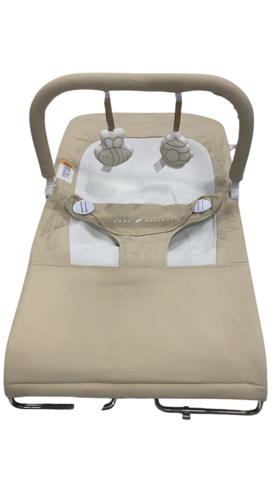 Shop Baby Delight Alpine Deluxe Portable Bouncer, Organic Oat at GoodBuy Gear