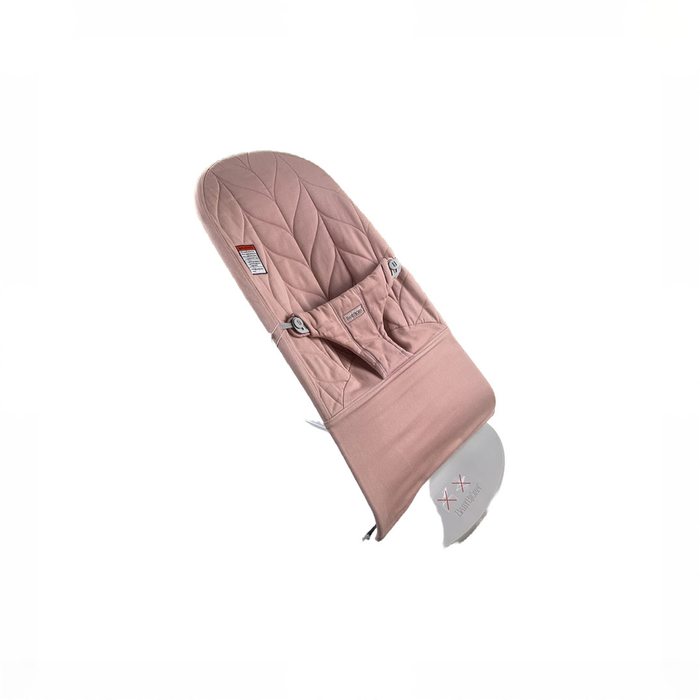 Shop BabyBjorn Bouncer Bliss, Dusty Pink Cotton Petal Quilt, Light Gray Frame at GoodBuy Gear