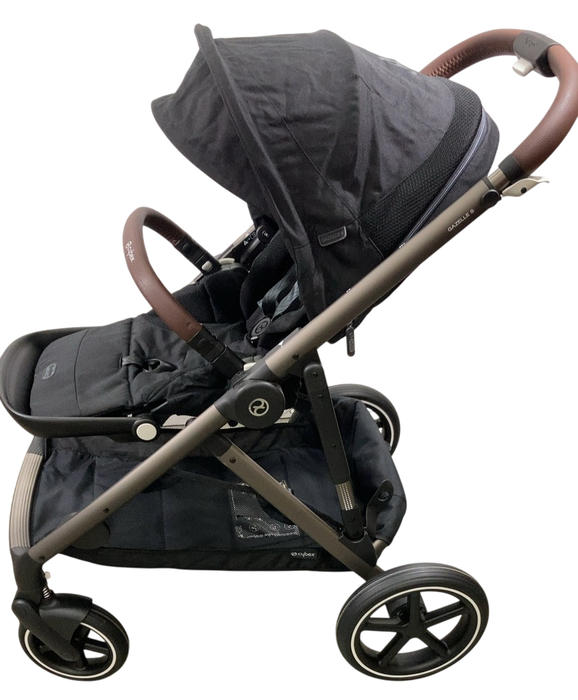 Shop Cybex Gazelle S Modular Stroller, 2024, Black, Moon Black at GoodBuy Gear