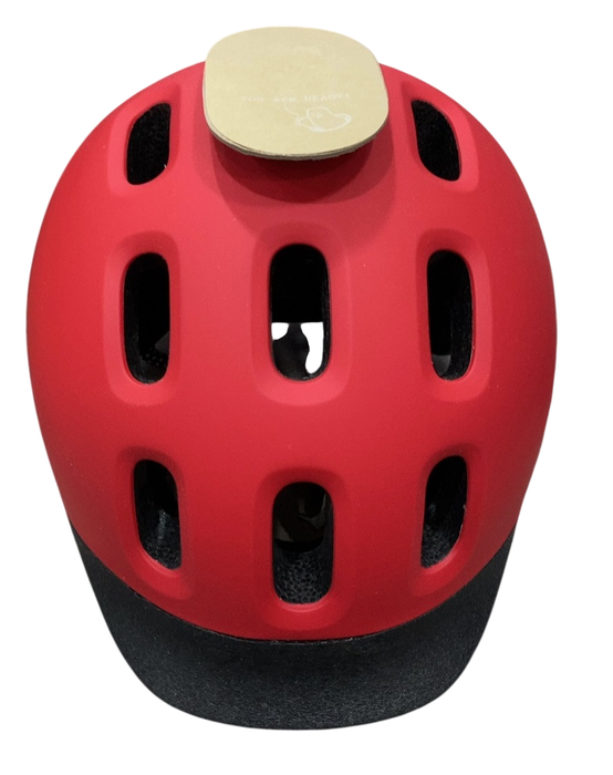 Shop Woom Ready Kids Helmet, Without Light, Woom Red, XSmall at GoodBuy Gear