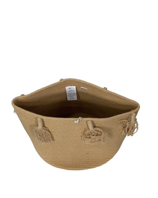 secondhand Lorena Canals Tassels Basket, Honey