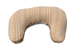 Shop Boppy Nursing Pillow, Organic, Camel Stitch Stripe at GoodBuy Gear