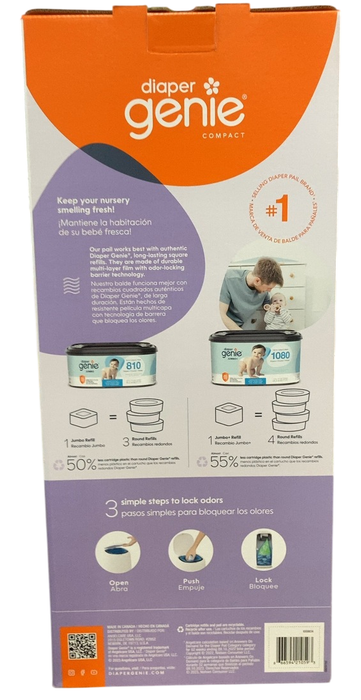 Shop Diaper Genie Compact Pail, White at GoodBuy Gear