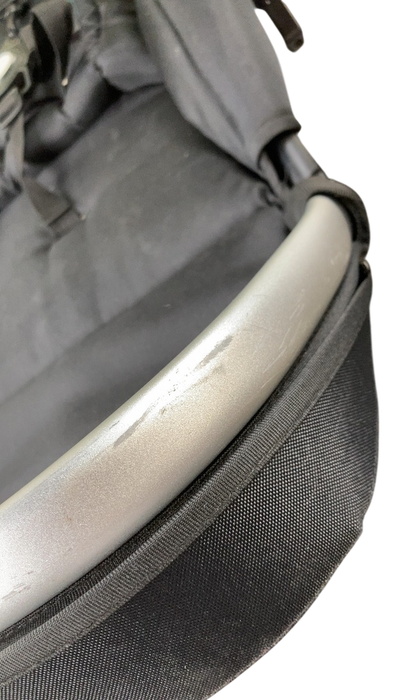 Shop Mockingbird 2nd Seat Kit with Extendable Canopy, Sea, Silver With Penny Leather, Windowpane at GoodBuy Gear