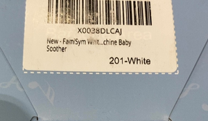 Shop Famisym White Noise Sound Machine with Night Light, White at GoodBuy Gear