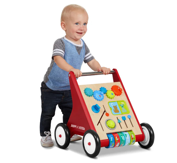 Radio Flyer Push & Play Walker, Classic