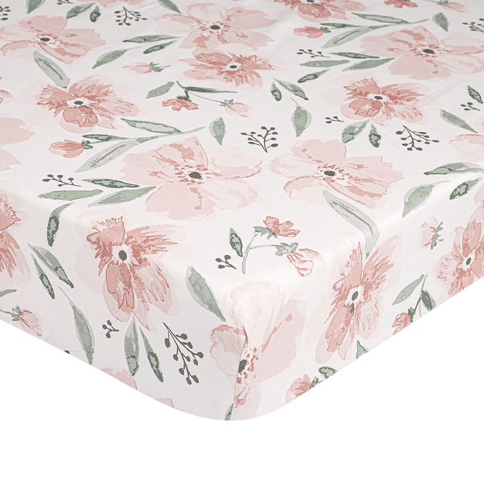 Shop Crane Baby Crib Fitted Sheet, Parker Floral at GoodBuy Gear
