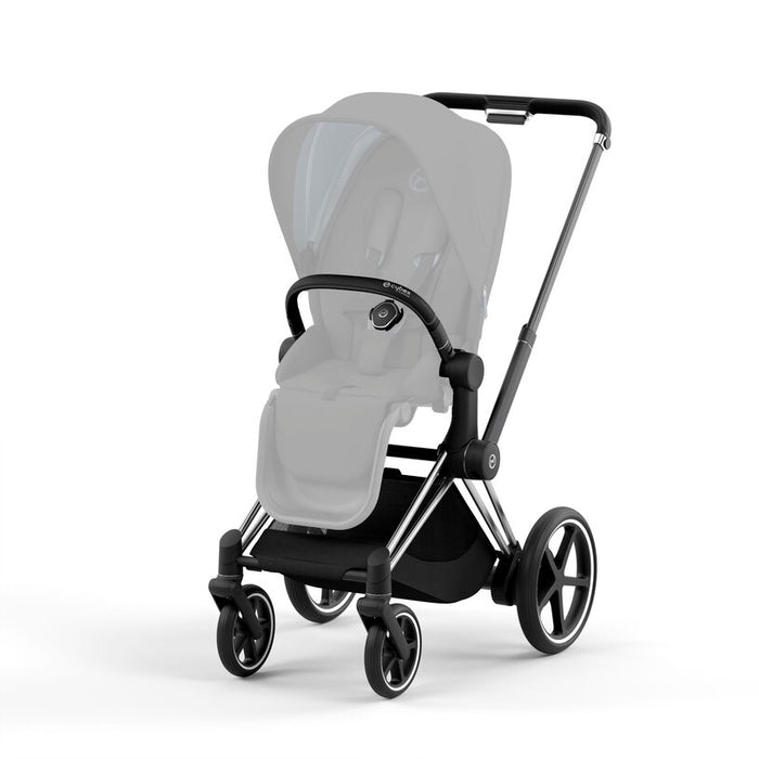 Cybex e Priam2 Stroller Frame Only, Chrome/Black