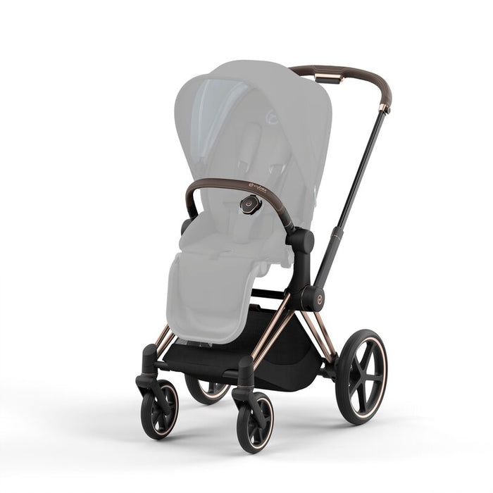 Cybex PRIAM4 Stroller Frame And Seat, Rose Gold, 2025