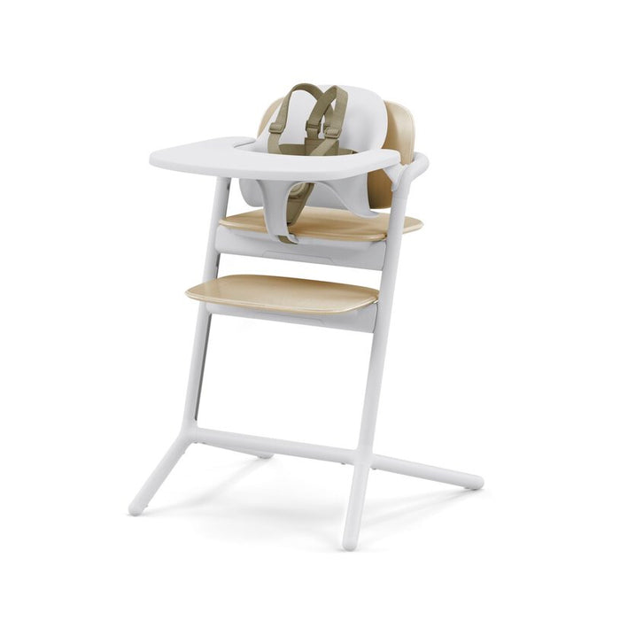 Cybex Lemo High Chair 4-in-1, Sand White, Complete Set