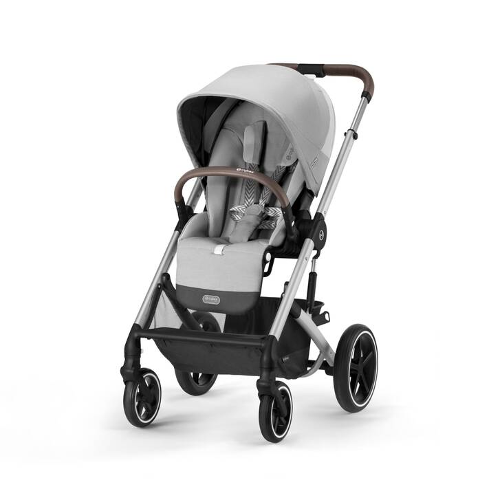 Shop Cybex Balios S Lux Stroller, 2022, Silver, Lava Grey at GoodBuy Gear