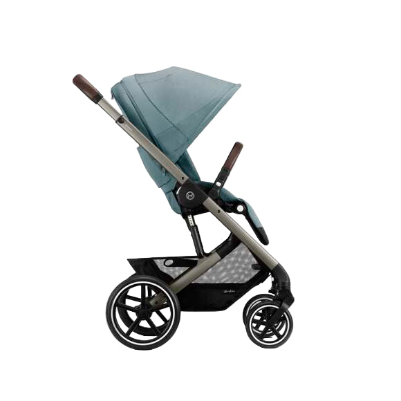 Cybex Balios S Lux Stroller, Sky Blue, Taupe Frame, 2024
