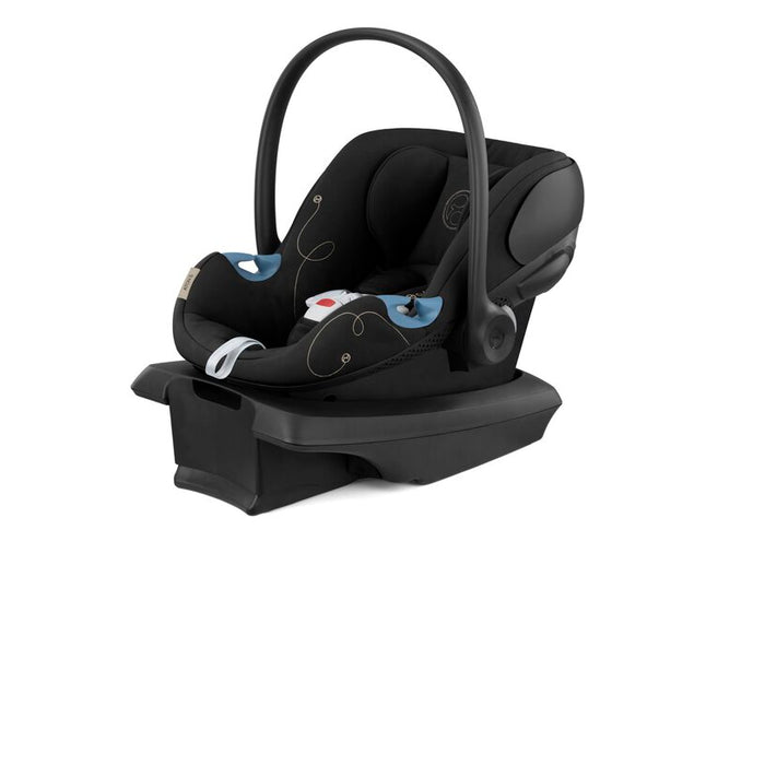 Cybex Eos and Aton G Travel System, 2025, Black, Ocean Blue