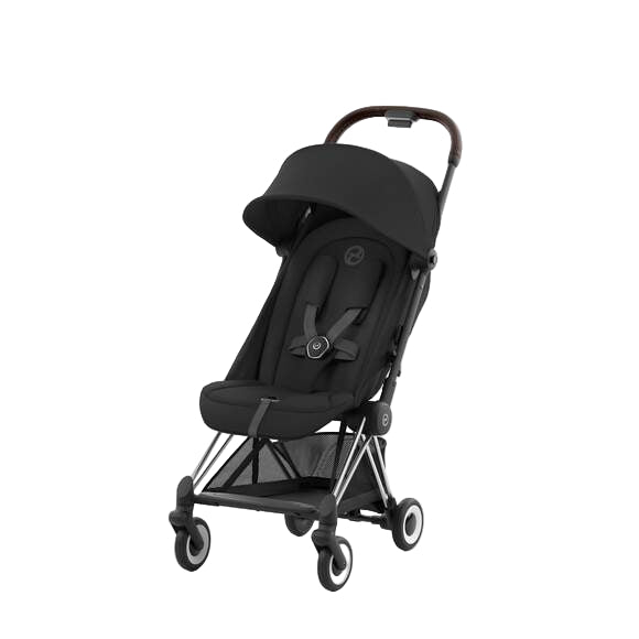Cybex Coya Stroller, 2024, Chrome, Sepia Black