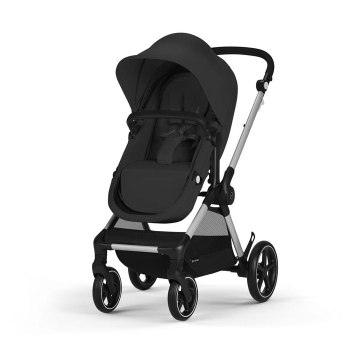Cybex Eos and Aton G Travel System, 2025, Black, Ocean Blue