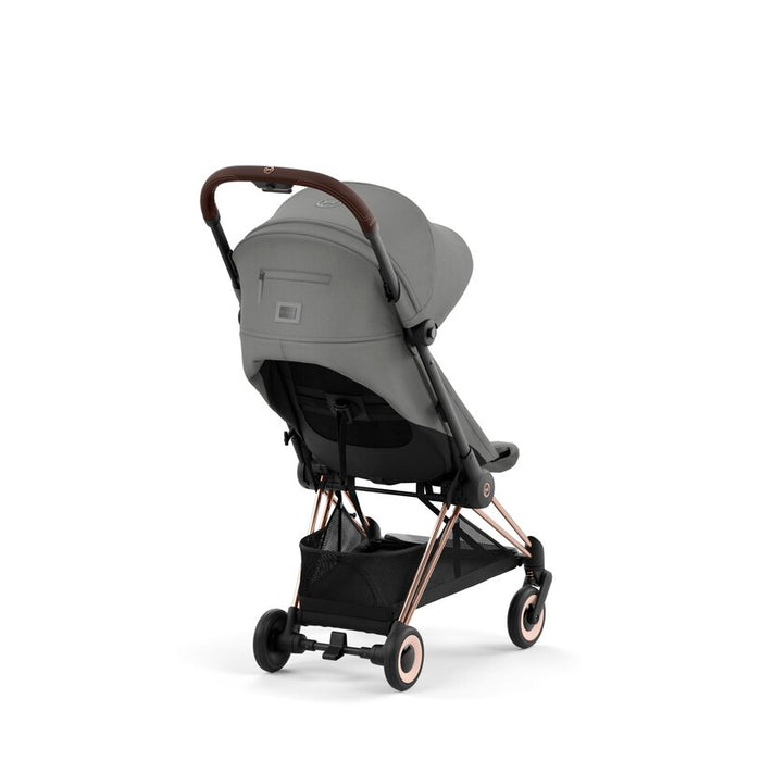 Shop Cybex Coya Stroller, 2023, Mirage Grey, Rose Gold at GoodBuy Gear