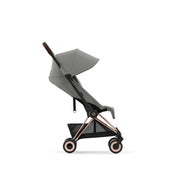 Shop Cybex Coya Stroller, 2023, Mirage Grey, Rose Gold at GoodBuy Gear