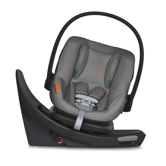 Shop Cybex Aton G Swivel Infant Car Seat And Base, 2024, Lava Grey at GoodBuy Gear