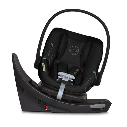 Shop Cybex Aton G Swivel Infant Car Seat And Base, 2024, Moon Black at GoodBuy Gear