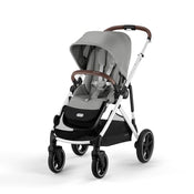 Shop Cybex Gazelle S Modular Stroller, 2025, Silver Frame, Stone Gray at GoodBuy Gear
