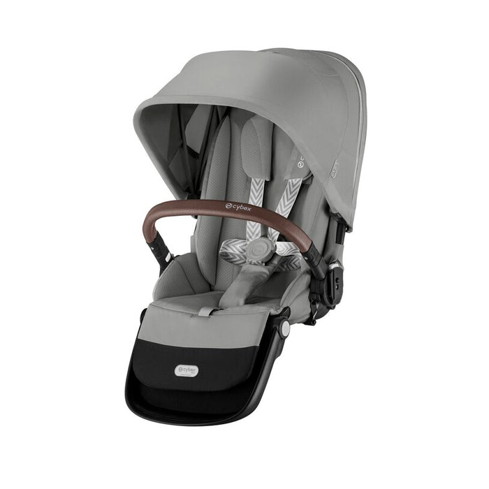 Shop Cybex Gazelle S Seat Unit, Brown Bumper Bar, Stone Grey at GoodBuy Gear