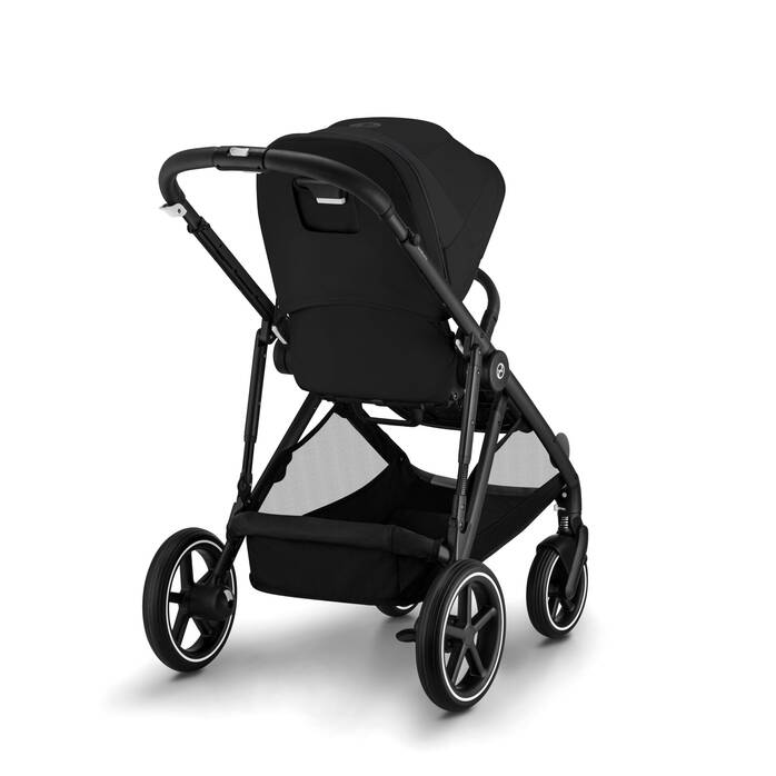 Cybex Gazelle S Modular Stroller, 2025, Black Frame, Moon Black