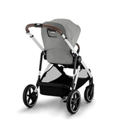 Shop Cybex Gazelle S Modular Stroller, 2025, Silver Frame, Stone Gray at GoodBuy Gear