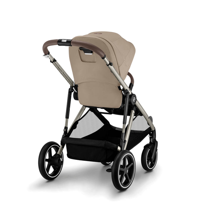 Cybex Gazelle S Modular Stroller, 2024, Almond Beige, Taupe Frame
