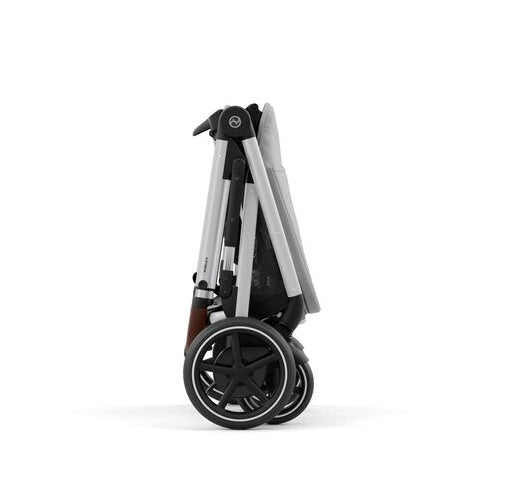 Shop Cybex e-Gazelle S Stroller, 2025, Silver, Stone Grey at GoodBuy Gear