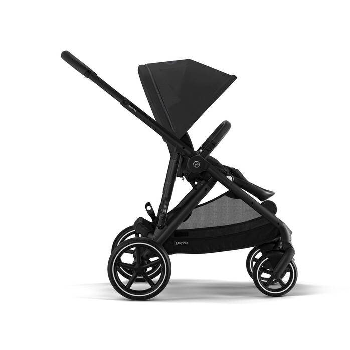 Cybex Gazelle S Modular Stroller, 2025, Black Frame, Moon Black