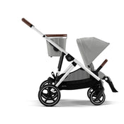 Shop Cybex Gazelle S Modular Stroller, 2025, Silver Frame, Stone Gray at GoodBuy Gear