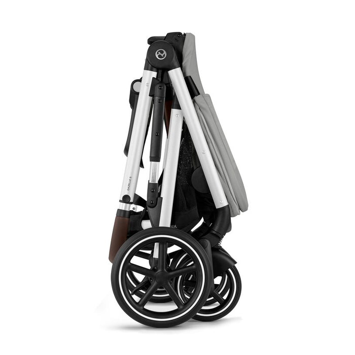 Shop Cybex Gazelle S Modular Stroller, 2025, Silver Frame, Stone Gray at GoodBuy Gear