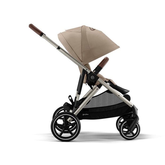 Cybex Gazelle S Modular Stroller, Taupe Frame, Almond Beige, 2025