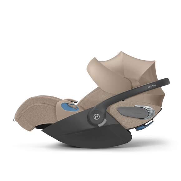 Cybex Cloud T SensorSafe Infant Car Seat With Base, 2025, Cozy Beige