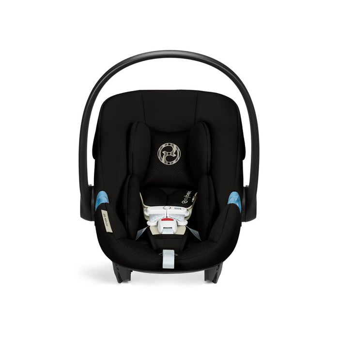 Cybex Aton G2 Swivel Infant Car Seat with Load Leg Base, 2025, Moon Black