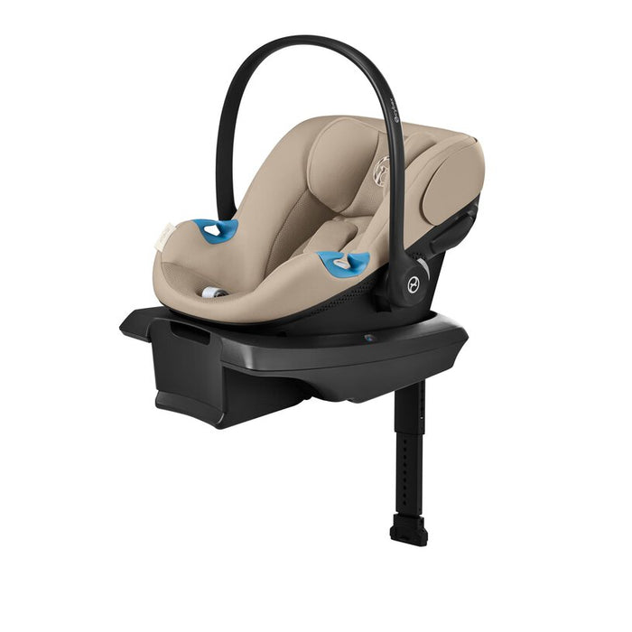 Cybex Aton G2 Infant Car Seat with Load Leg Base, 2026, Almond Beige