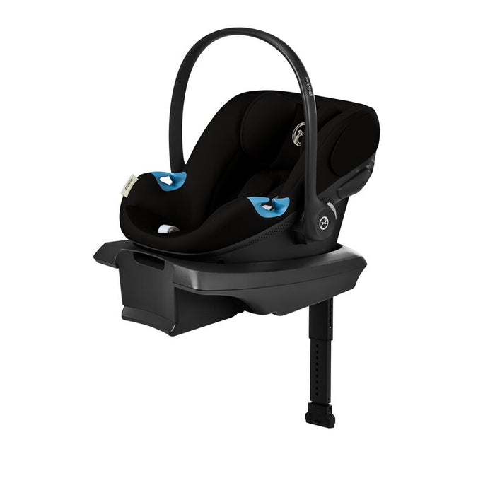 Cybex Aton G2 Infant Car Seat with Load Leg Base, Moon Black, 2025