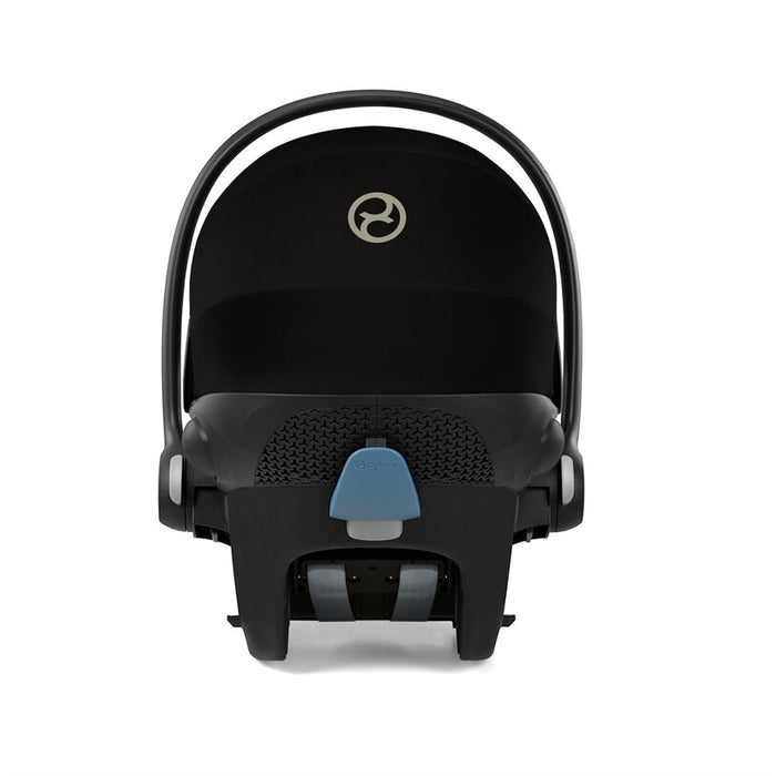 Cybex Aton G2 Infant Car Seat with Load Leg Base, Moon Black, 2025