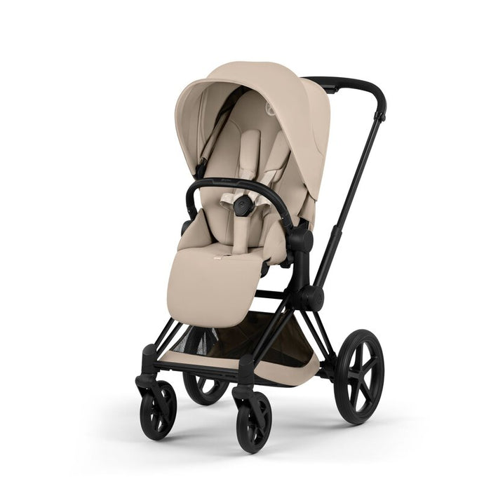 Cybex PRIAM Stroller, 2026, Almond Beige, Matte Black