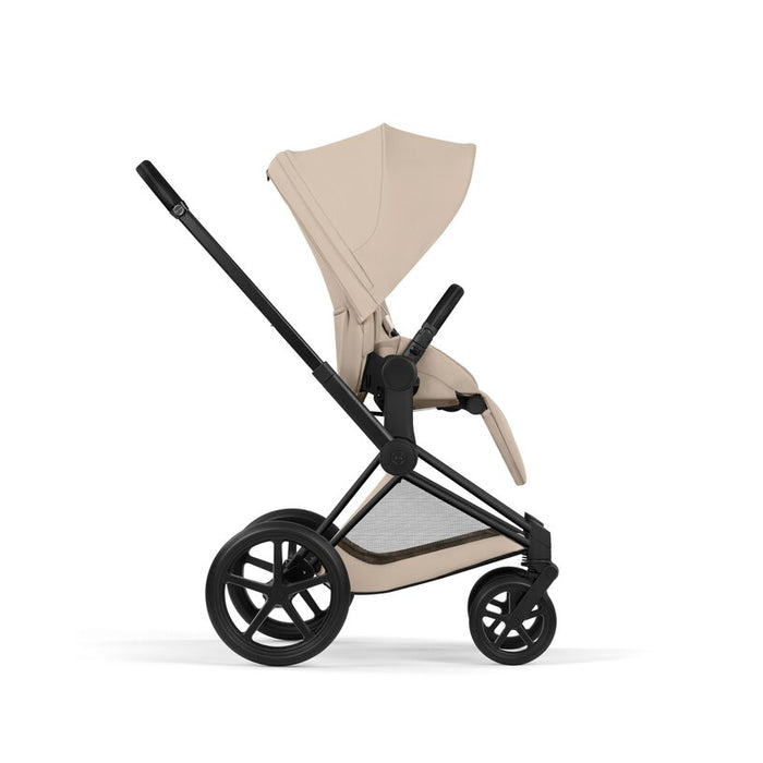 Cybex PRIAM Stroller, 2026, Almond Beige, Matte Black