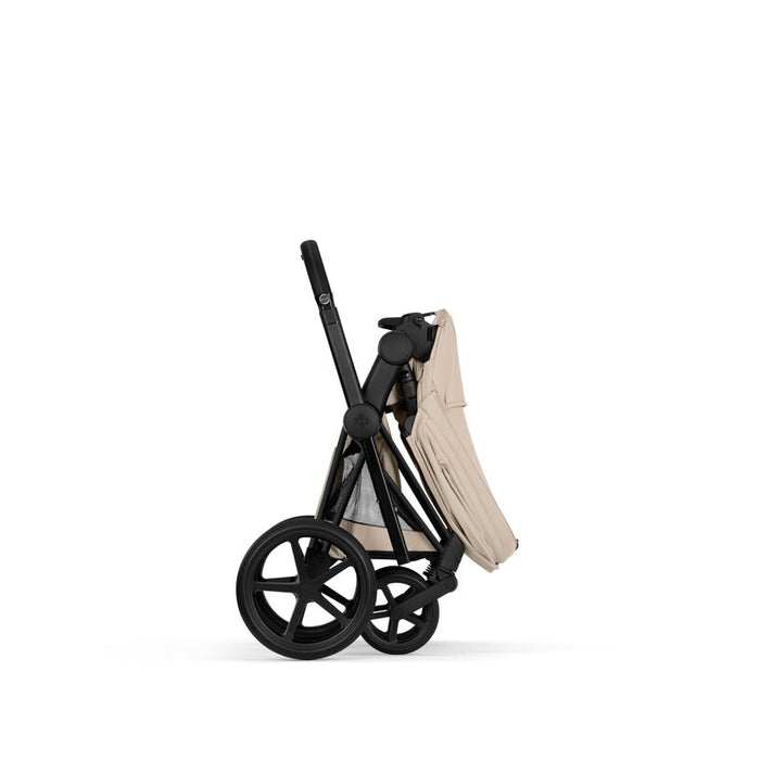 Cybex PRIAM Stroller, 2026, Almond Beige, Matte Black