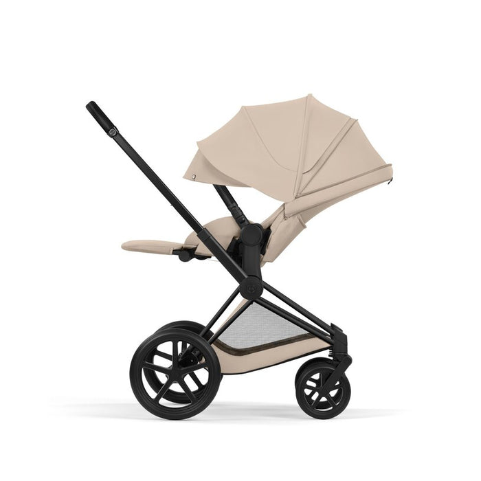 Cybex PRIAM Stroller, 2026, Almond Beige, Matte Black