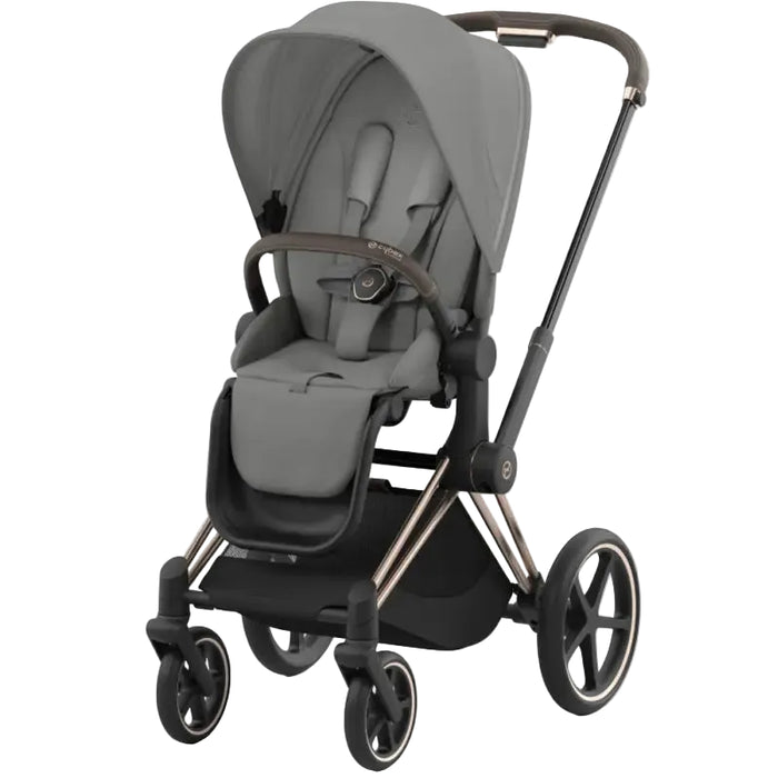 Shop Cybex PRIAM Stroller, Rosegold, Mirage Grey, 2024 at GoodBuy Gear