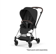 Shop Cybex MIOS Stroller Frame, 2025, Chrome With Black Details at GoodBuy Gear