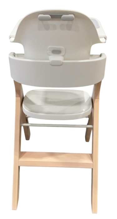 Shop Mockingbird High Chair, 2.0, Natural Beech, White at GoodBuy Gear