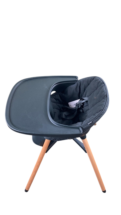 Shop Lalo The Chair with Cushion, Licorice, Licorice, Natural at GoodBuy Gear