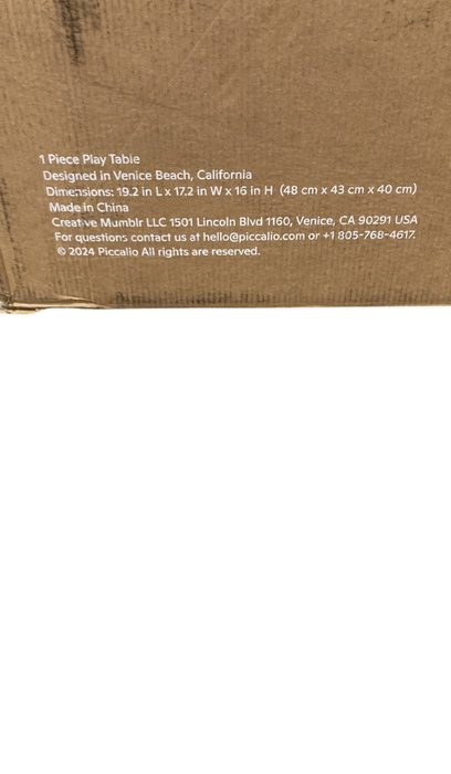 Shop Piccalio Play Table, Standard, Natural at GoodBuy Gear