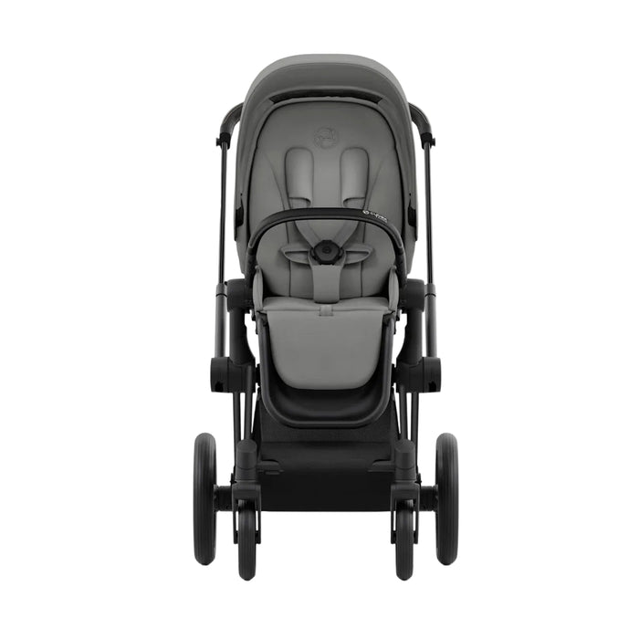Cybex Priam4 Stroller, 2024, Matte Black, Mirage Grey